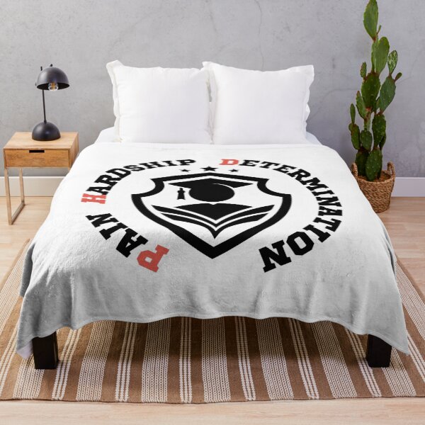 Item preview, Pain, Hardship, Determination – Funny PhD Graduation Quote for Doctorate Students and Researchers designed and sold by Artycom.