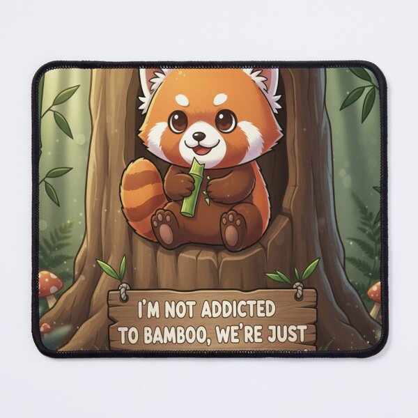 Item preview, Bamboo Besties Red Panda designed and sold by JustSketchs.