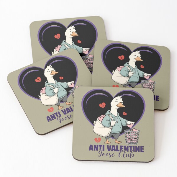 Item preview, Anti Valentine Goose Club designed and sold by Szpaku desart .