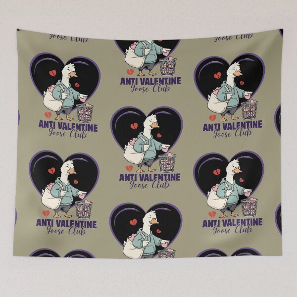 Item preview, Anti Valentine Goose Club designed and sold by Szpaku desart .