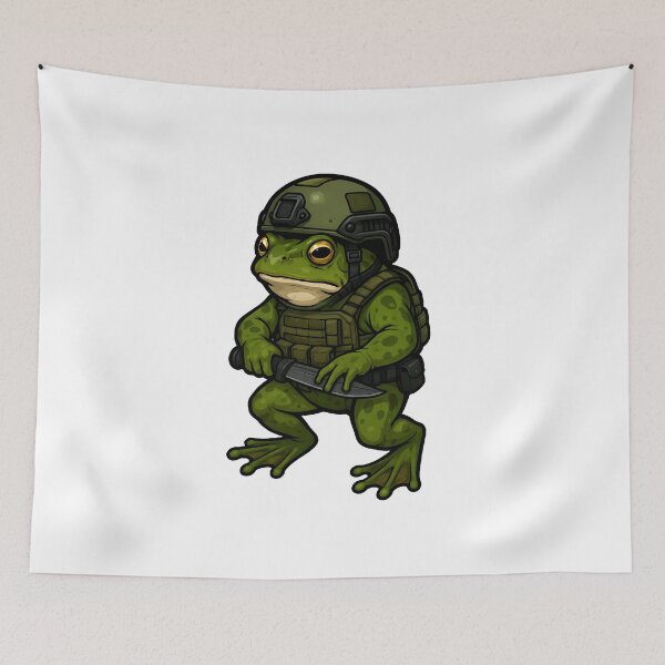 Item preview, Meme Frog designed and sold by RAWLIFEGRAPHIC.