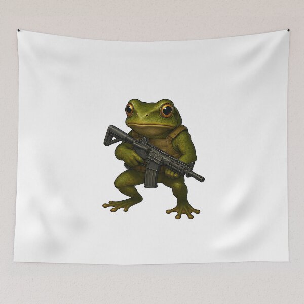 Item preview, Meme Frog designed and sold by RAWLIFEGRAPHIC.