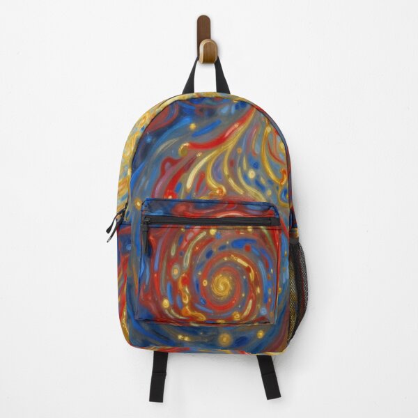 Item preview, Spiral Leaves in Motion – van Gogh Style meets Cosmic Flow for Dreamers & Color Poets designed and sold by FotoworldEdel.
