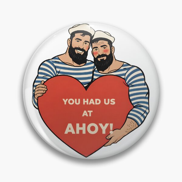 Item preview, You had Us at AHOY! designed and sold by Black Rainbow Studios.