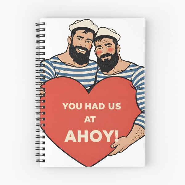 Item preview, You had Us at AHOY! designed and sold by Black Rainbow Studios.