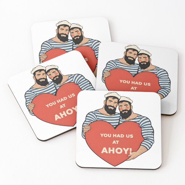 Item preview, You had Us at AHOY! designed and sold by Black Rainbow Studios.