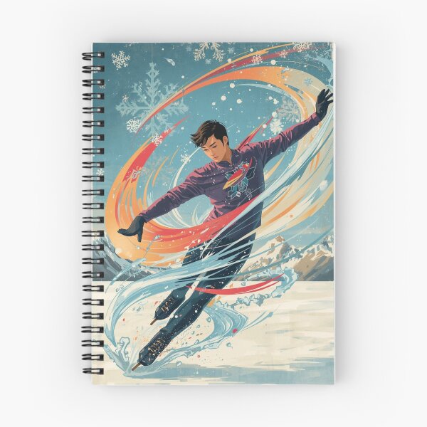 Item preview, Winter Sports Man Skating Competition Poster Case Cover  designed and sold by colorleafz.