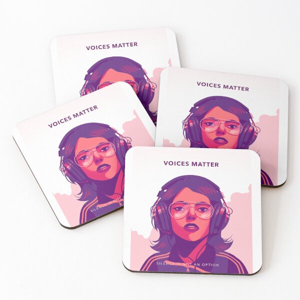 Item preview, Voices Matter, Silence Is Not An Option Pop Art  designed and sold by DesignbyAACreations .