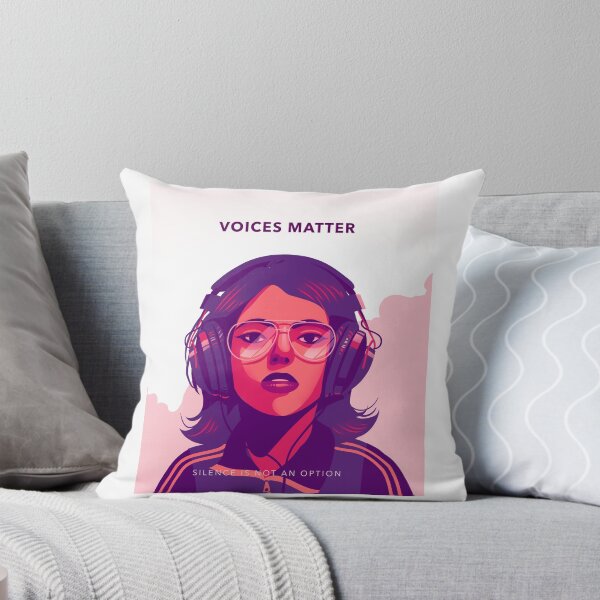 Item preview, Voices Matter, Silence Is Not An Option Pop Art  designed and sold by DesignbyAACreations .