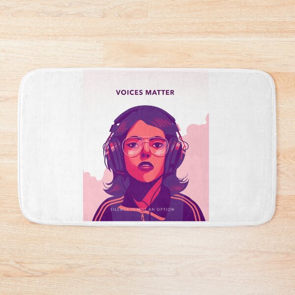 Item preview, Voices Matter, Silence Is Not An Option Pop Art  designed and sold by DesignbyAACreations .