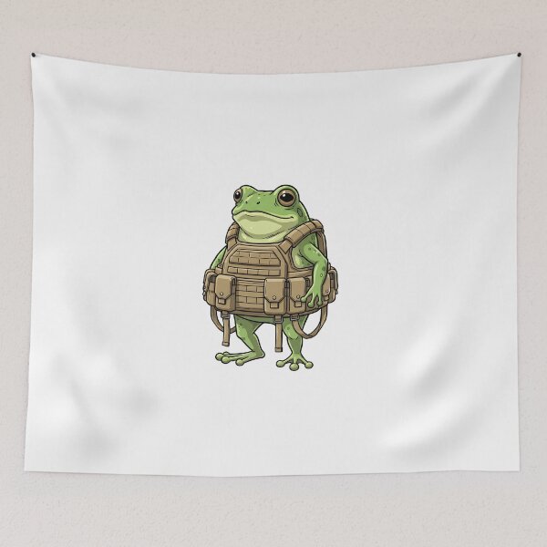 Item preview, Meme Frog designed and sold by RAWLIFEGRAPHIC.