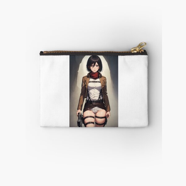 Item preview, Mikasa Ackerman - Attack on Titan Scout Regiment Anime Warrior Art designed and sold by iloveanimechibi.