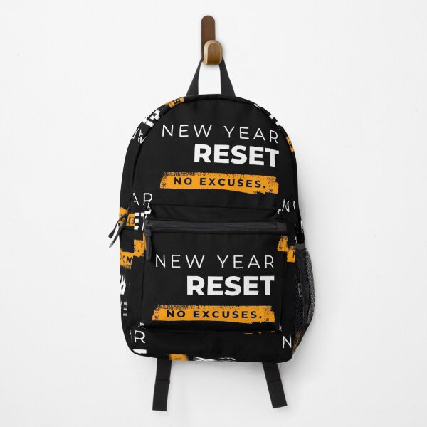 Item preview, New Year Reset – No Excuses Motivational Quote Shirt designed and sold by Jackie2024.