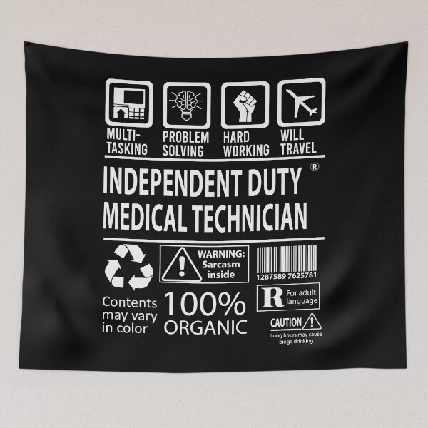 Item preview, Independent Duty Medical Technician designed and sold by Streanin.