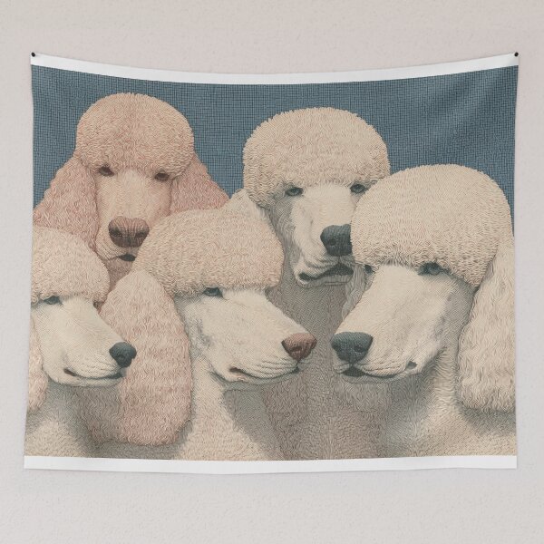 Item preview, Elegant Group of Poodles designed and sold by lautir.