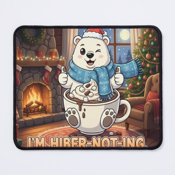 Item preview, Hiber‑Not Choco‑Lot Polar Bear designed and sold by JustSketchs.