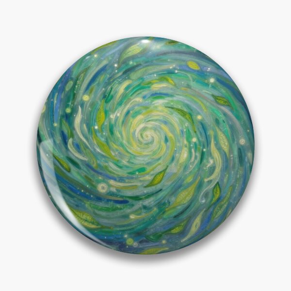 Item preview, Spiral Leaves in Motion – van Gogh Style meets Cosmic Flow for Dreamers & Color Poets designed and sold by FotoworldEdel.