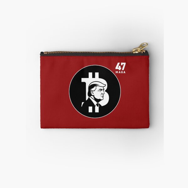 Item preview, Copy of Trump Bitcoin MAGA 47 - Crypto President Silhouette Design (White) designed and sold by MAGA47Official.