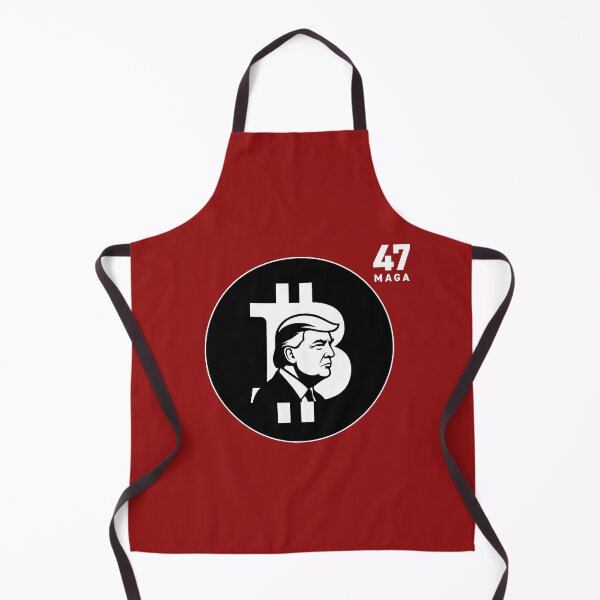 Item preview, Copy of Trump Bitcoin MAGA 47 - Crypto President Silhouette Design (White) designed and sold by MAGA47Official.
