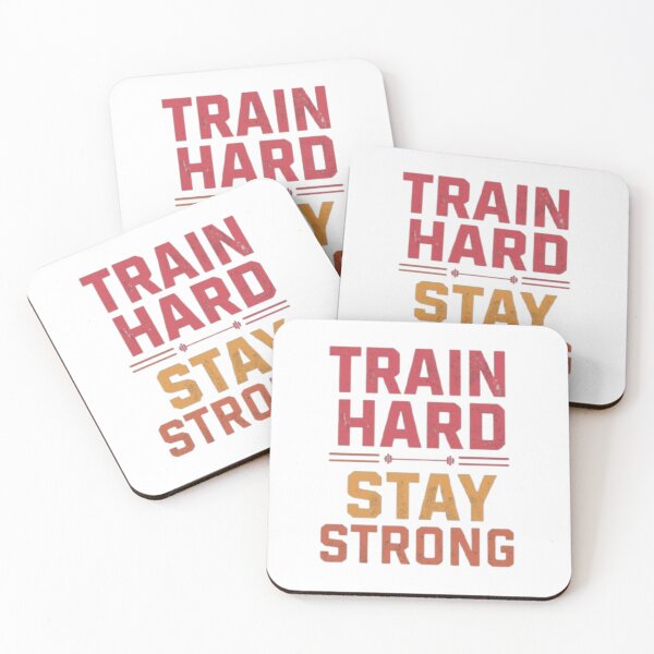 Item preview, Train Hard Stay Strong – Gym Motivation Fitness T-Shirt designed and sold by rsuniquestyle.