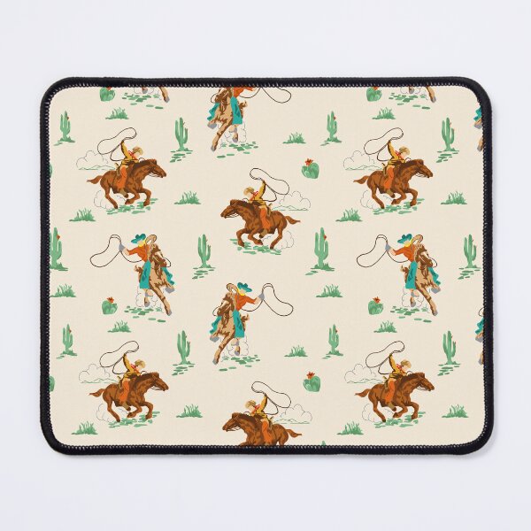 Item preview, Rustic Cowboy Desert Vintage Western Pattern designed and sold by Retro Street Studios.
