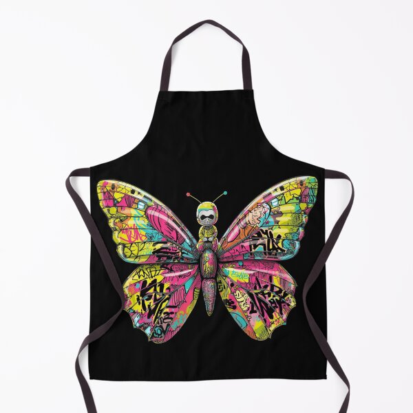 Item preview, Graffiti Butterfly – Colorful Street Pop Art designed and sold by PLUSHIWORLDtm.