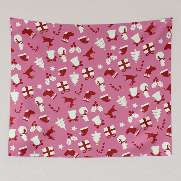 Item preview, Bold Candy Bells Happy Holiday Xmas Pattern    - Valentine Gifts For wife designed and sold by RoyalStarsPatts.