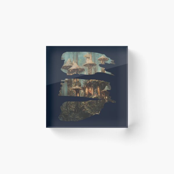 Item preview, Enchanted Mushroom Forest designed and sold by Szpaku desart .