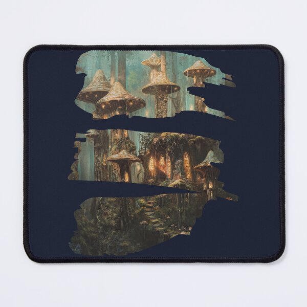 Item preview, Enchanted Mushroom Forest designed and sold by Szpaku desart .