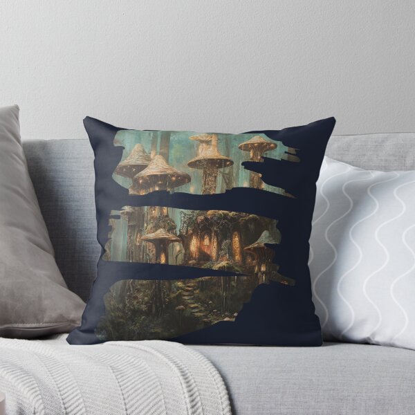 Item preview, Enchanted Mushroom Forest designed and sold by Szpaku desart .