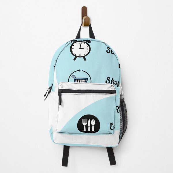 Item preview, Eat Sleep Shop Repeat Lifestyle Design designed and sold by ankeyhooba.