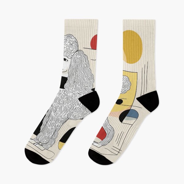 Item preview, Geometric Poodle Composition designed and sold by lautir.