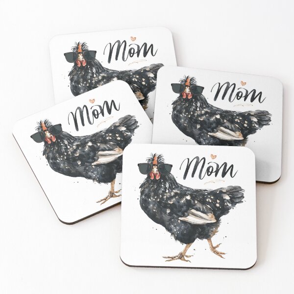 Item preview, Cool Mom Chicken Sunglasses Funny Farm Mom Art designed and sold by Anastasiia Yurevych.