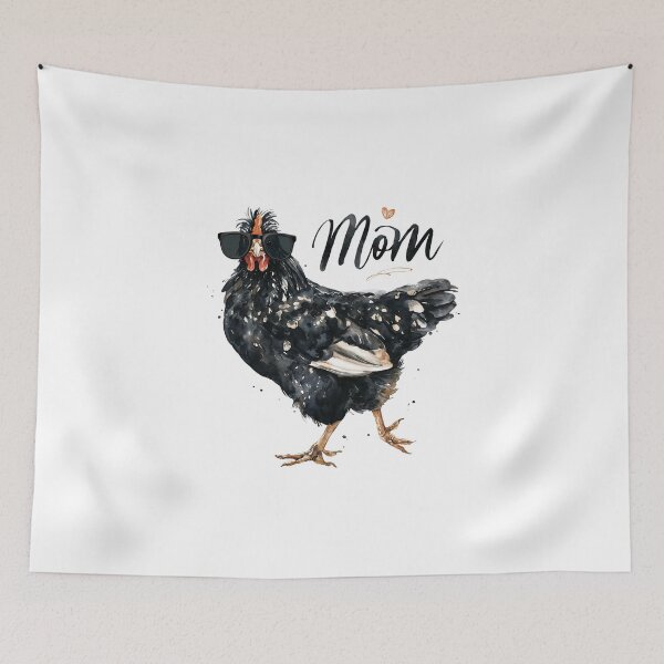 Item preview, Cool Mom Chicken Sunglasses Funny Farm Mom Art designed and sold by Anastasiia Yurevych.