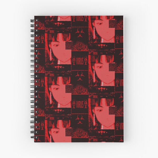 Item preview, Lain Iwakura Red Virus Aesthetic Design designed and sold by MerikuroCreates.