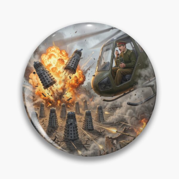 Item preview, UNIT versus Daleks designed and sold by Georgethefourth.
