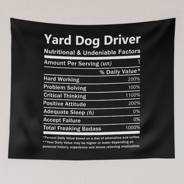 Item preview, Yard Dog Driver designed and sold by Streanin.