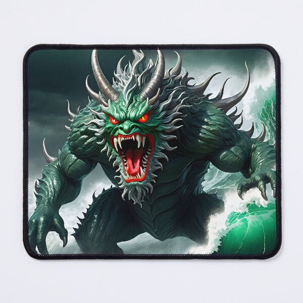 Item preview, The monstrous ocean beast rising to claim the sea. designed and sold by MissYouONLY.