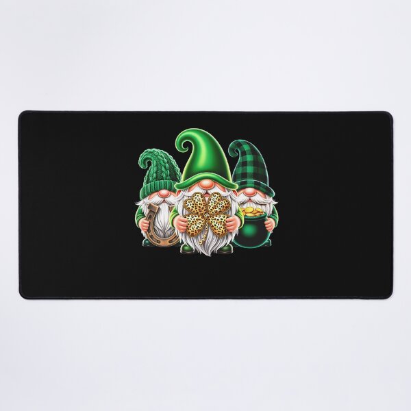 Item preview, St Patricks Day Lucky Shamrock Leopard Gnomes Irish Women designed and sold by clothesy7.
