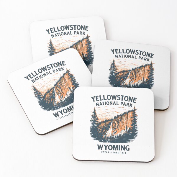 Item preview, Yellowstone National Park - Wyoming  designed and sold by GoodOldVintage.