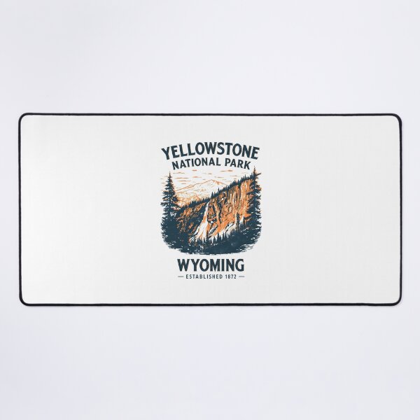 Item preview, Yellowstone National Park - Wyoming designed and sold by GoodOldVintage.