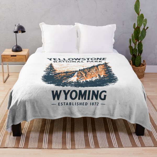 Item preview, Yellowstone National Park - Wyoming  designed and sold by GoodOldVintage.