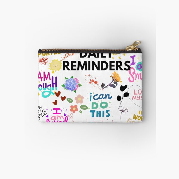 Item preview, DAILY REMINDER Affirmation Inspirational Design  designed and sold by AKANKEDESIGN.