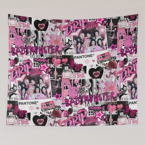 Item preview, Pink Y2K Pop Collage | Cute Cyber Aesthetic Girl Group Vibes designed and sold by FTHStudio.