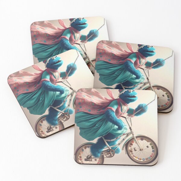 Item preview, "Crumb Couture: Cookie Monster's Sugar-Spun Selfie Sprint" designed and sold by Print Fiction.