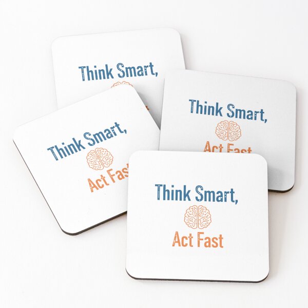Item preview, Think Smart, Act Fast designed and sold by MedIA-store.