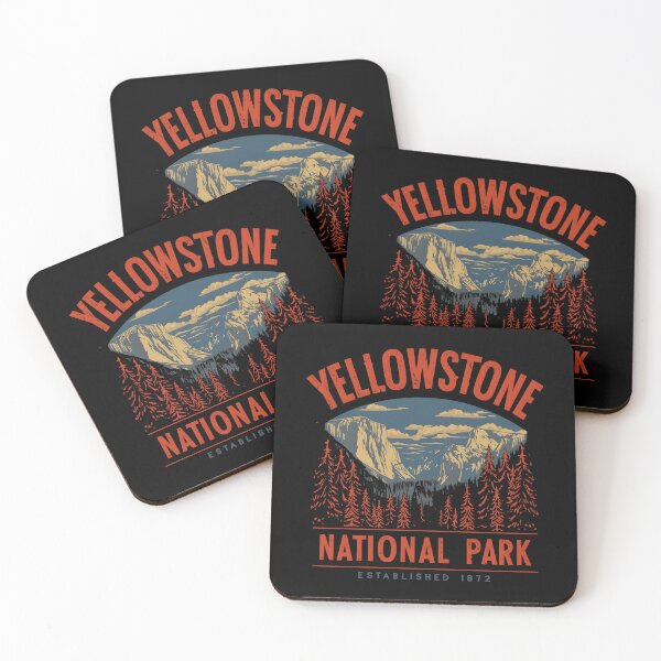 Item preview, Yellowstone National Park  designed and sold by GoodOldVintage.