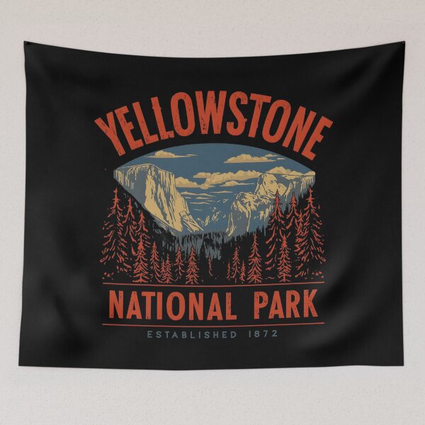 Item preview, Yellowstone National Park  designed and sold by GoodOldVintage.