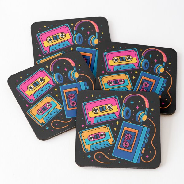 Item preview, Retro 80s Cassette Player - Vintage Music Gift designed and sold by Design_Your_Day.