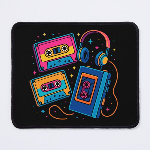 Item preview, Retro 80s Cassette Player - Vintage Music Gift designed and sold by Design_Your_Day.